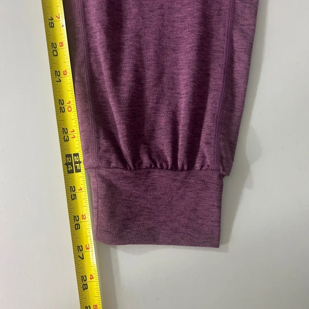 Sweaty Betty London Heathered Plum Racerback Jogger Jumpsuit Wome ns